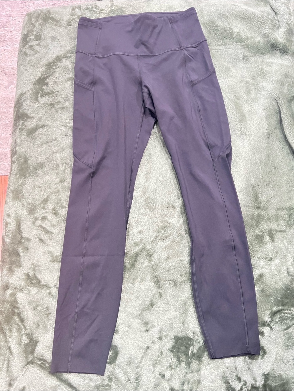lululemon athletica Purple High-Rise Leggings with Side Pockets